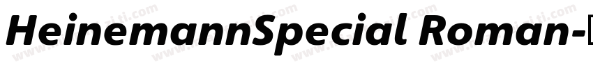 HeinemannSpecial Roman字体转换